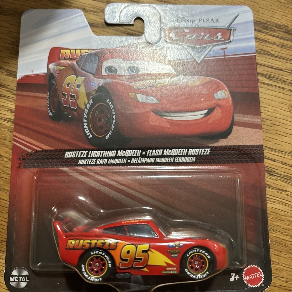 Mattel - Disney Pixar's Cars Die-Cast Toy - RUSTEZE LIGHTNING McQueen